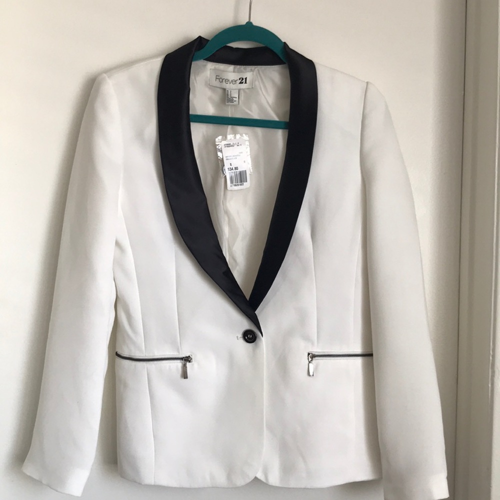 Blazer - tuxedo style